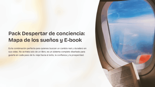Pack Despertar de conciencia: Mapa de los sueños y E-book